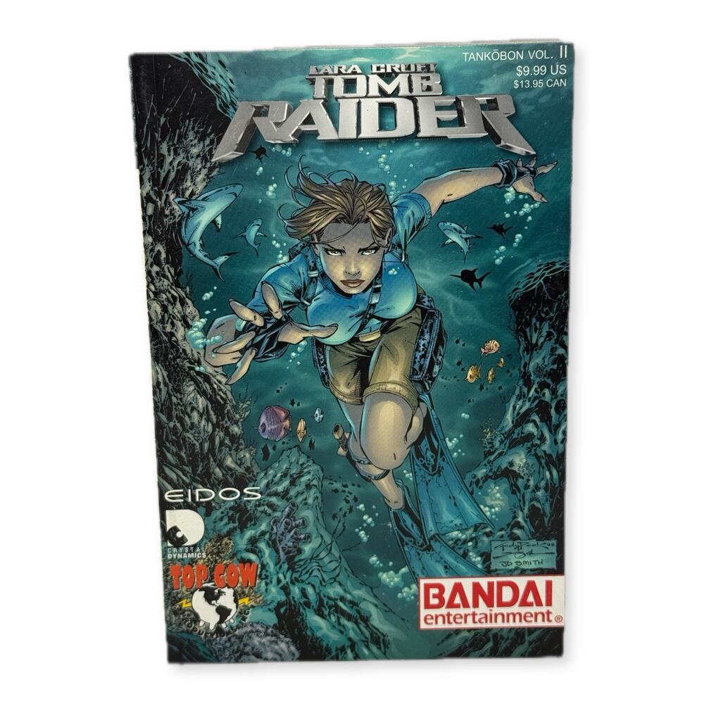Lara Croft Tomb Raider Tankobon Vol II Bandai Entertainment Top Cow Manga Rare